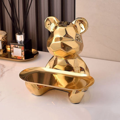 Ceramic Bear Storage Tray