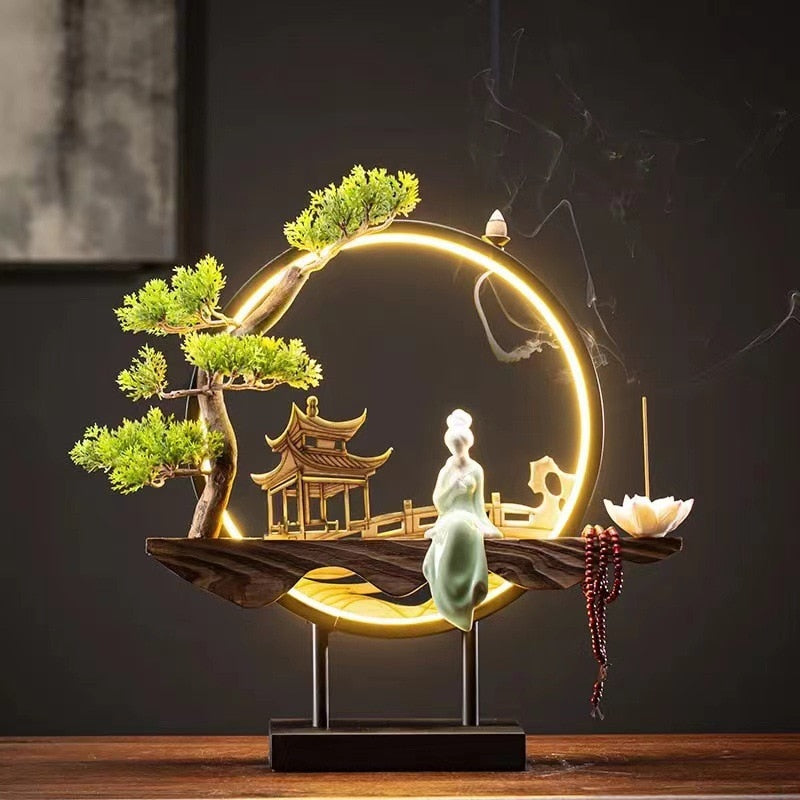 Waterfall Backflow Incense Burner