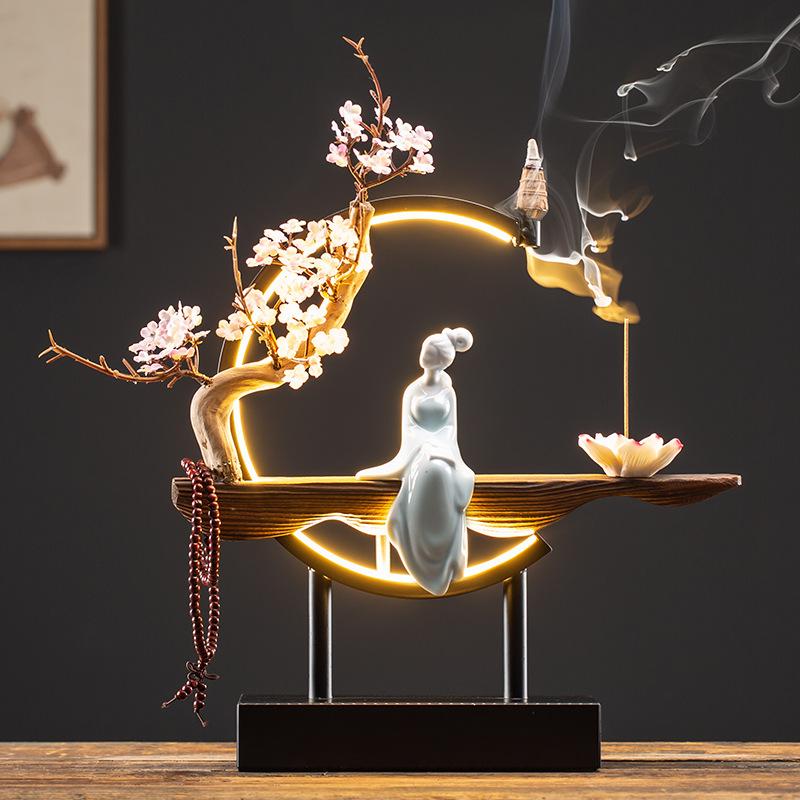 Waterfall Backflow Incense Burner