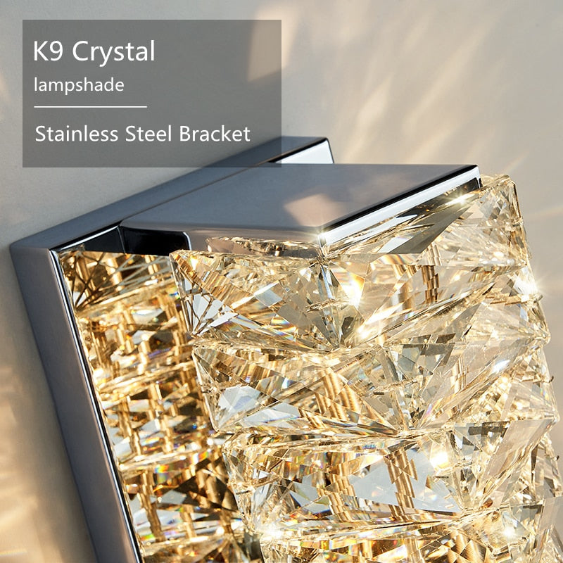 Luxury Crystal Wall Sconce