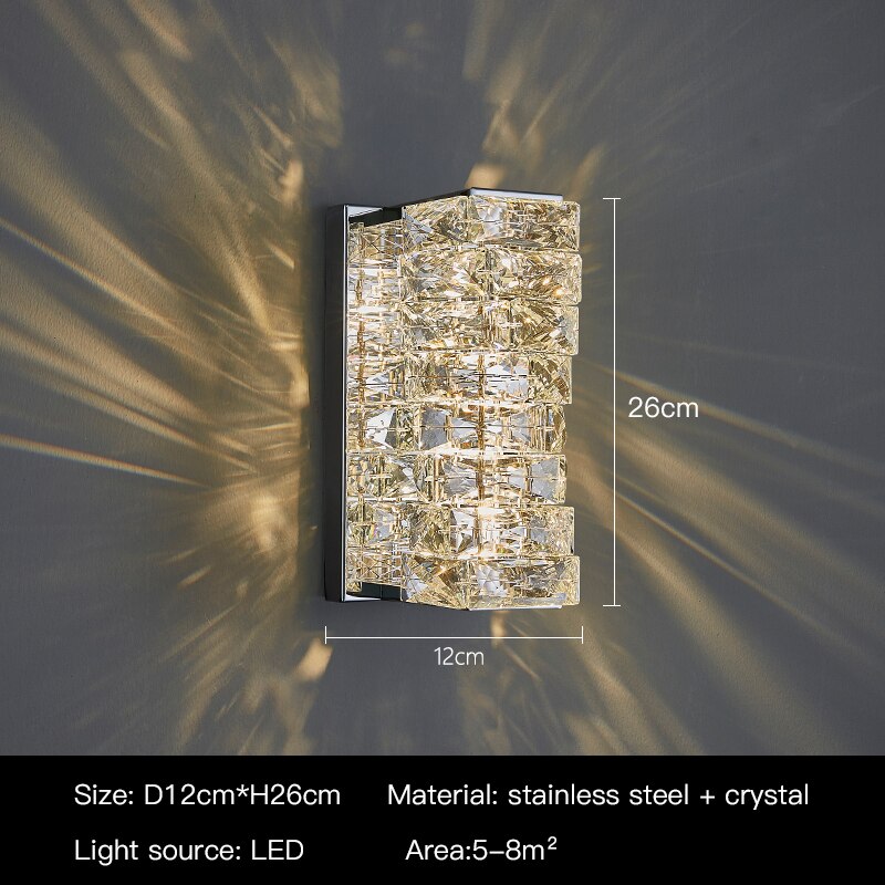 Luxury Crystal Wall Sconce