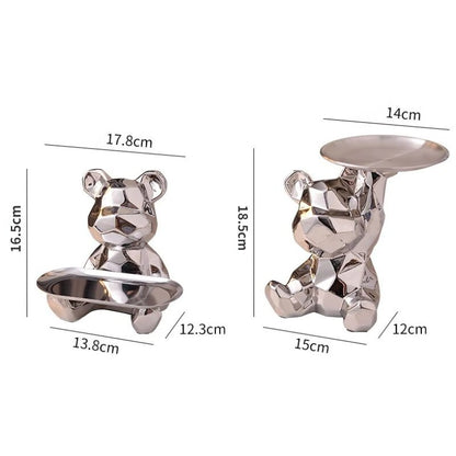 Ceramic Bear Storage Tray