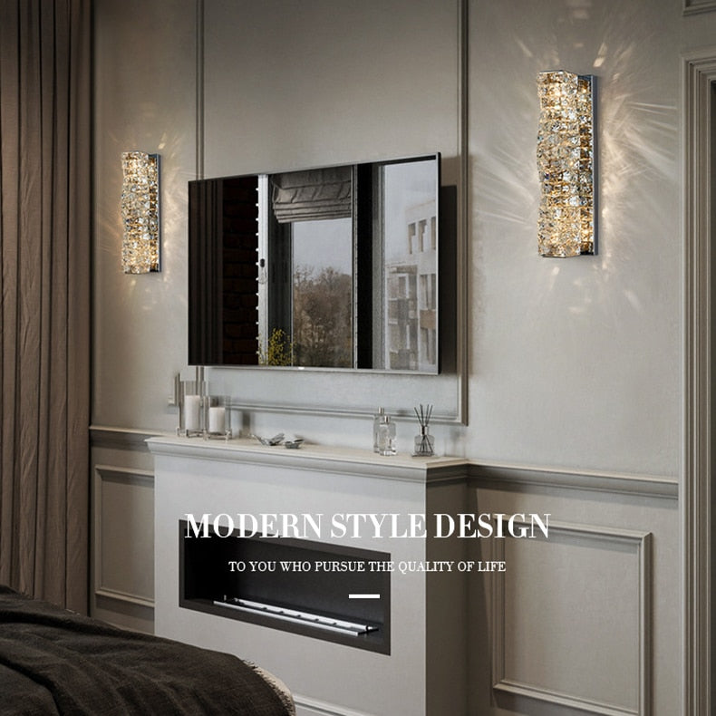 Luxury Crystal Wall Sconce